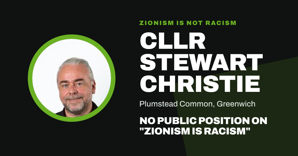 Share image: Cllr Stewart Christie, Plumstead Common ward, Greenwich