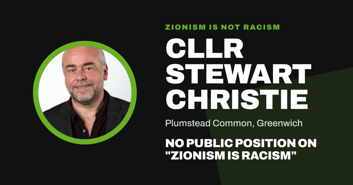 Share image: Cllr Stewart Christie, Plumstead Common ward, Greenwich