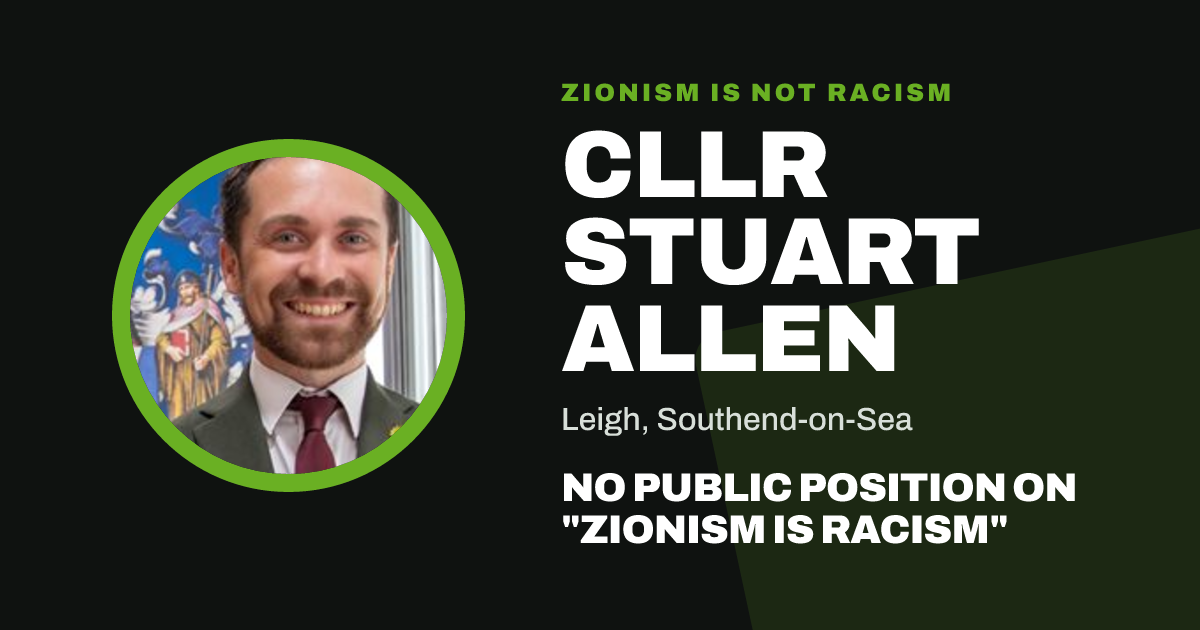 Share image: Cllr Stuart Allen, Leigh ward, Southend-on-Sea