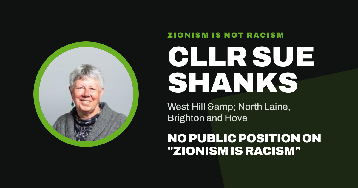 Share image: Cllr Sue Shanks, West Hill & North Laine ward, Brighton and Hove