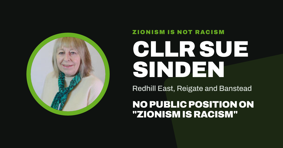 Share image: Cllr Sue Sinden, Redhill East ward, Reigate and Banstead