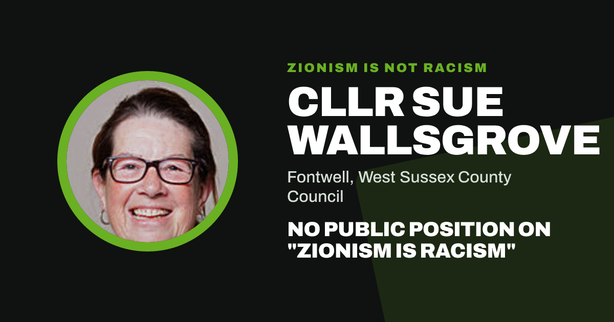Share image: Cllr Sue Wallsgrove, Fontwell ward, West Sussex County Council