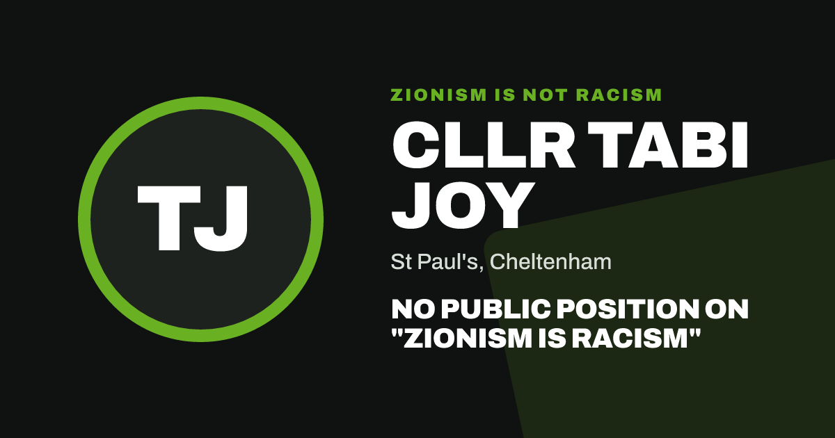 Share image: Cllr Tabi Joy, St Paul's ward, Cheltenham