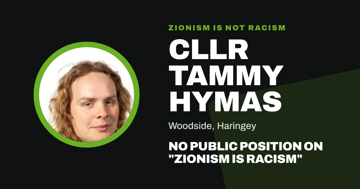 Share image: Cllr Tammy Hymas, Woodside ward, Haringey