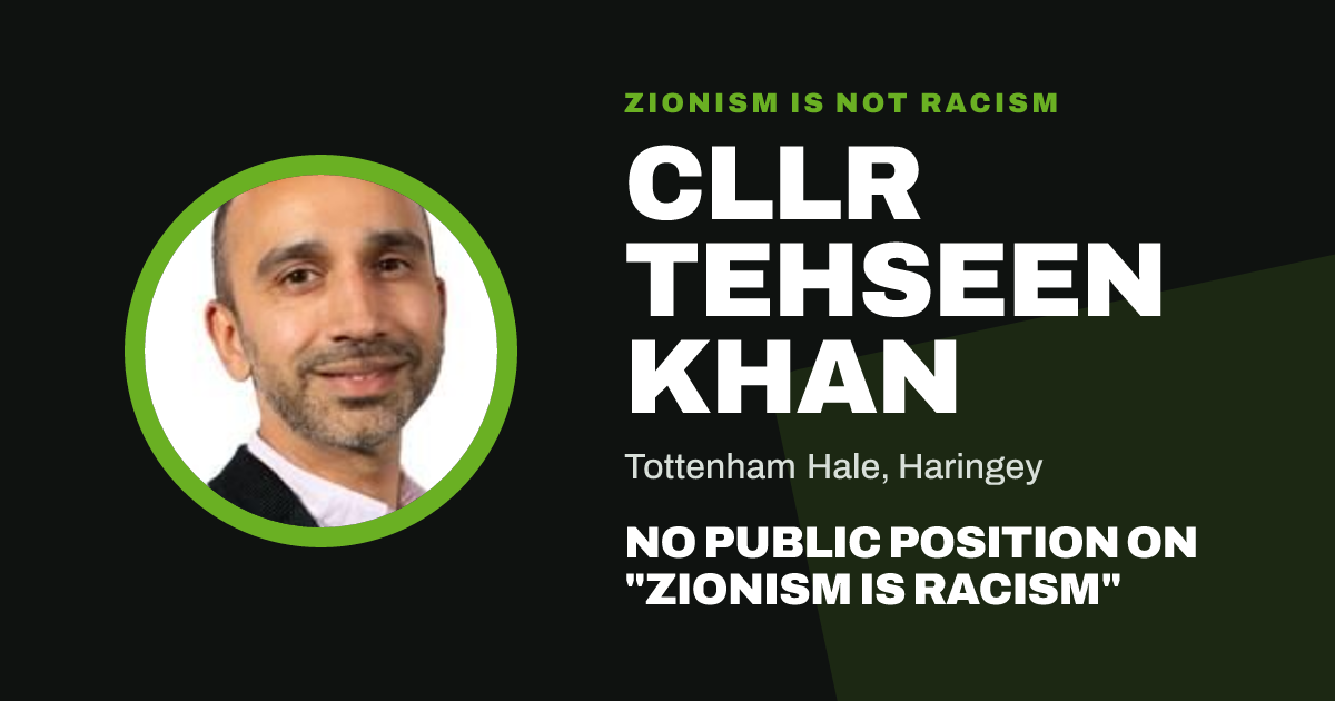 Share image: Cllr Tehseen Khan, Tottenham Hale ward, Haringey