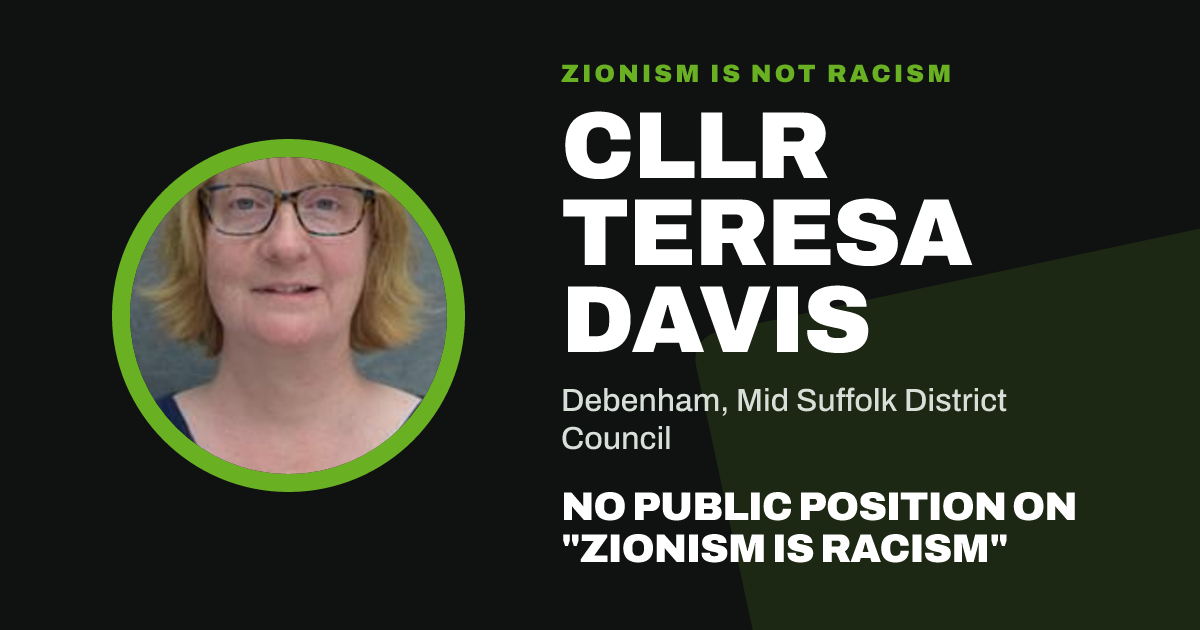 Share image: Cllr Teresa Davis, Debenham ward, Mid Suffolk District Council