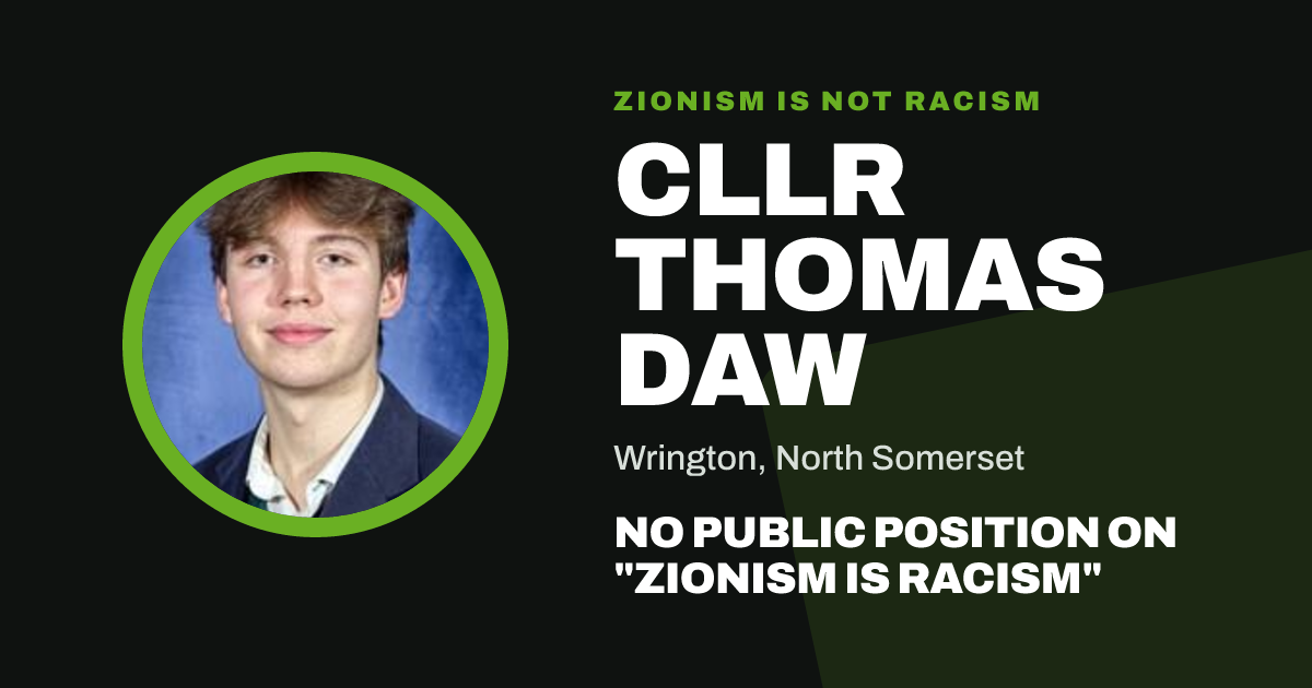 Share image: Cllr Thomas Daw, Wrington ward, North Somerset