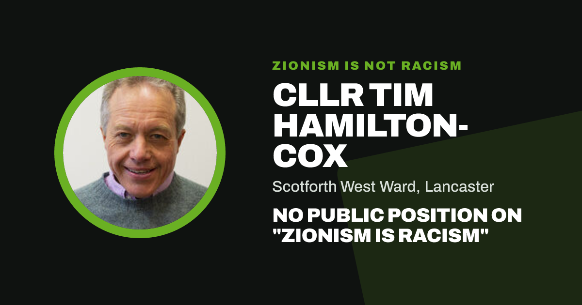 Share image: Cllr Tim Hamilton-Cox, Scotforth West Ward ward, Lancaster
