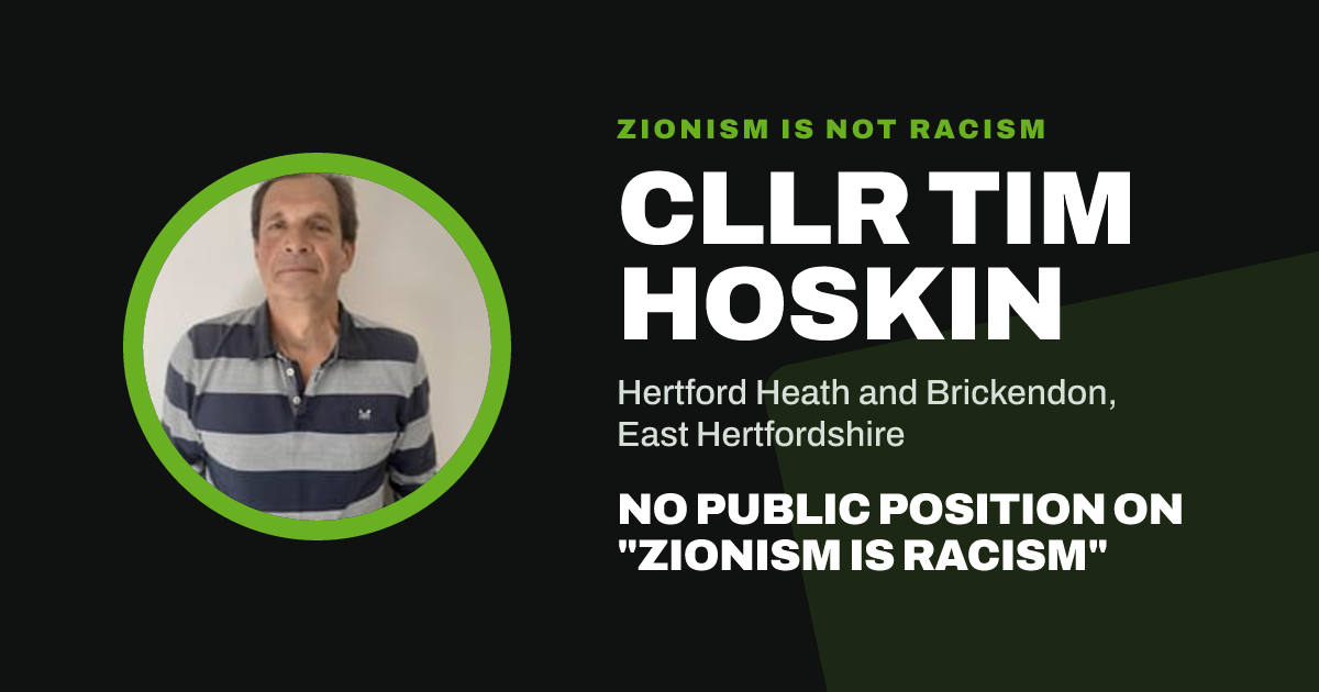 Share image: Cllr Tim Hoskin, Hertford Heath and Brickendon ward, East Hertfordshire