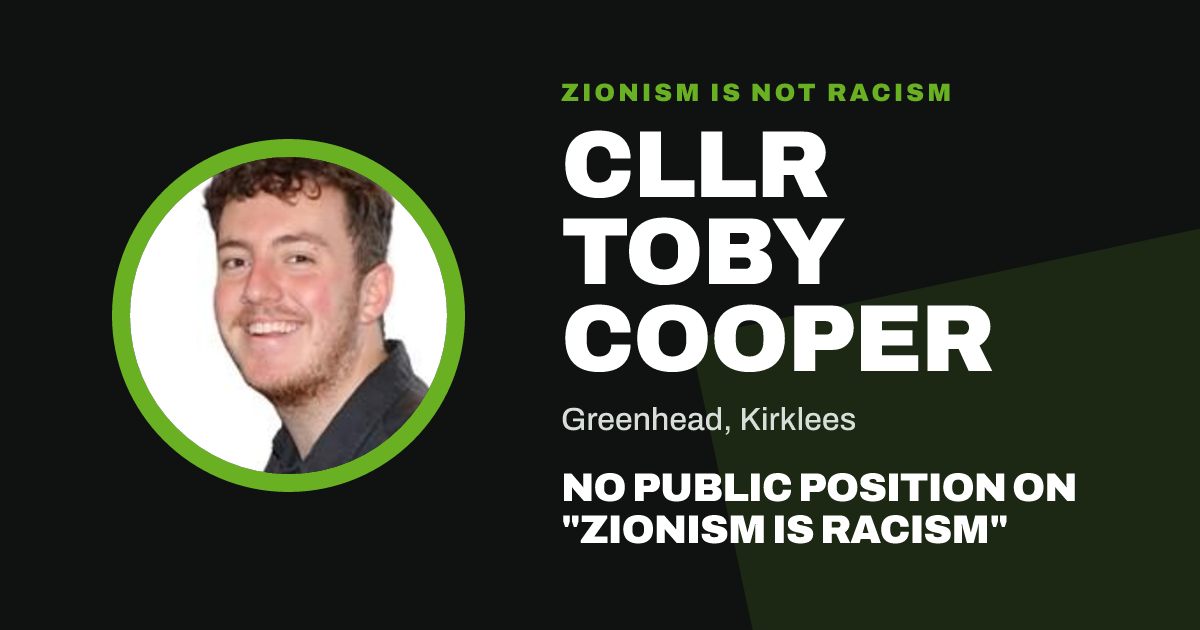 Share image: Cllr Toby Cooper, Greenhead ward, Kirklees