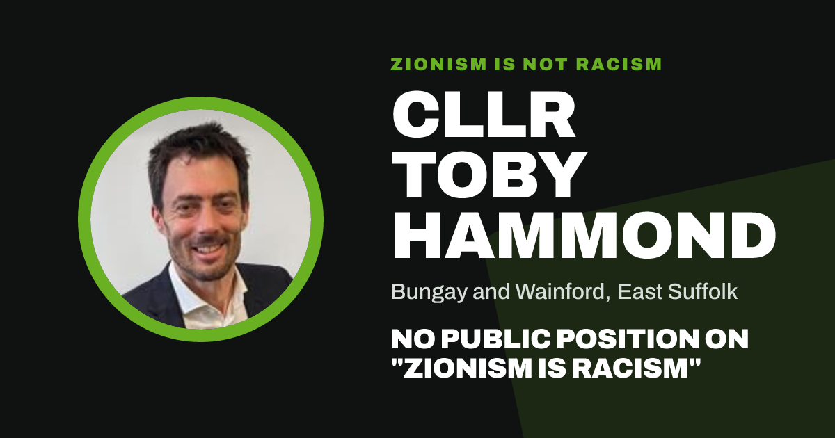 Share image: Cllr Toby Hammond, Bungay and Wainford ward, East Suffolk