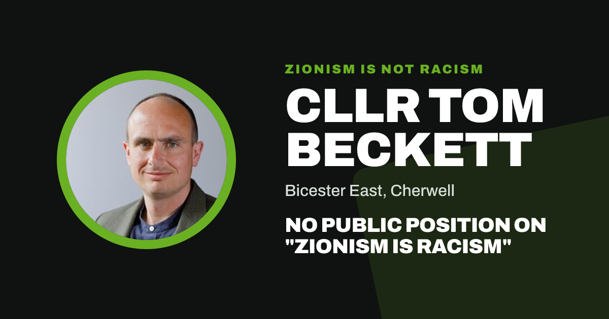 Share image: Cllr Tom Beckett, Bicester East ward, Cherwell