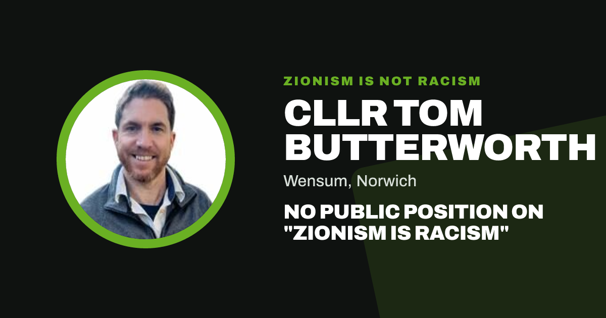 Share image: Cllr Tom Butterworth, Wensum ward, Norwich
