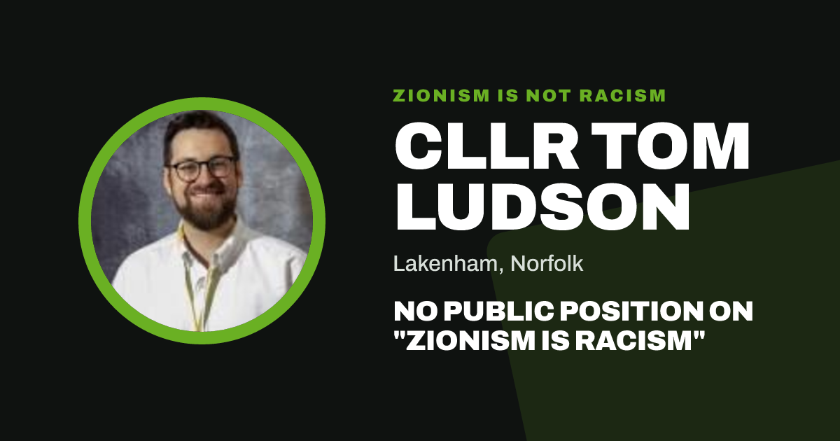 Share image: Cllr Tom Ludson, Lakenham ward, Norfolk