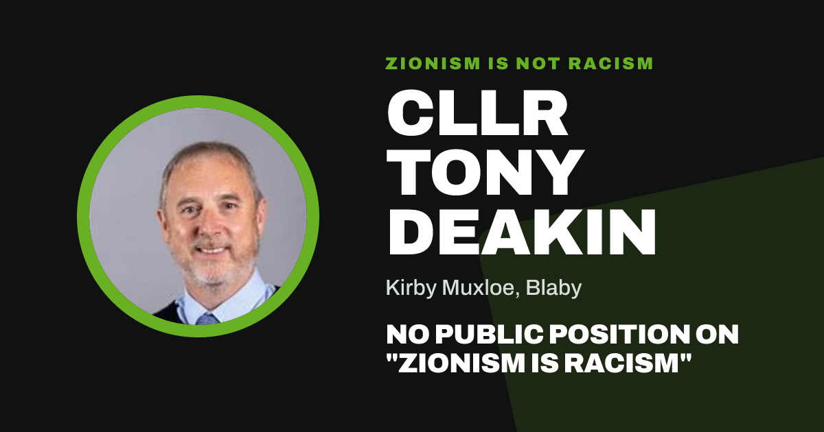 Share image: Cllr Tony Deakin, Kirby Muxloe ward, Blaby