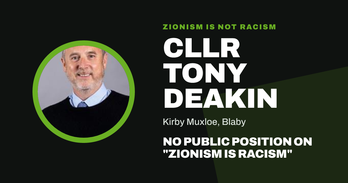 Share image: Cllr Tony Deakin, Kirby Muxloe ward, Blaby