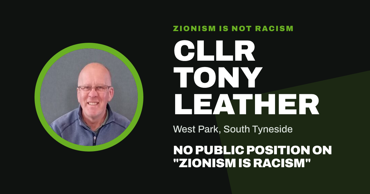 Share image: Cllr Tony Leather, West Park ward, South Tyneside