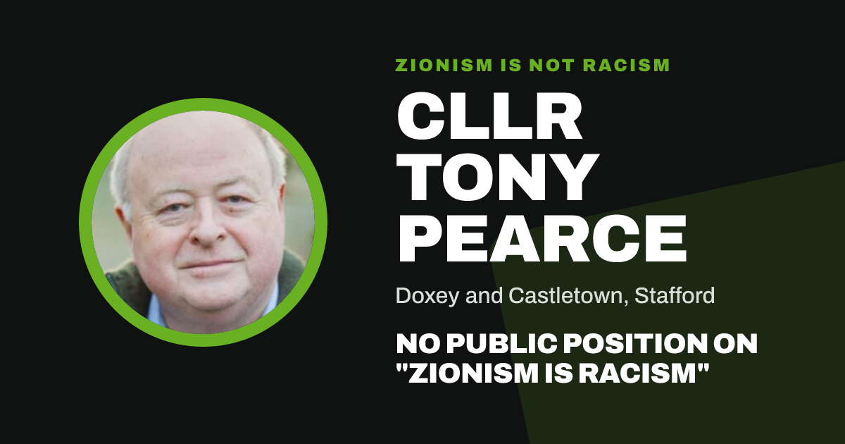 Share image: Cllr Tony Pearce, Doxey and Castletown ward, Stafford