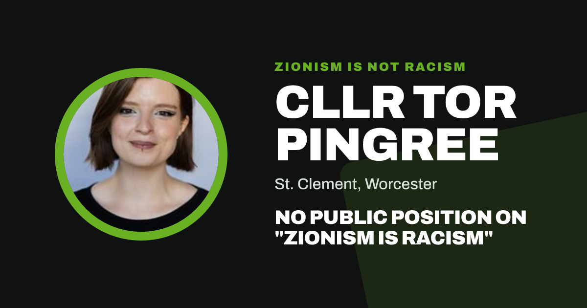 Share image: Cllr Tor Pingree, St. Clement ward, Worcester
