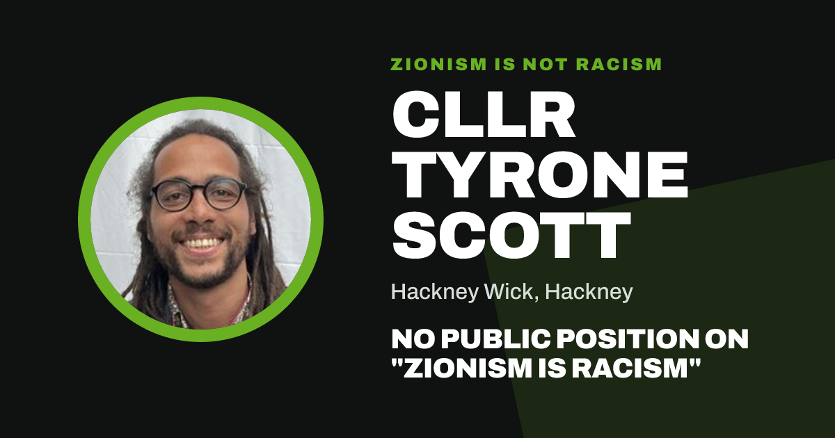 Share image: Cllr Tyrone Scott, Hackney Wick ward, Hackney