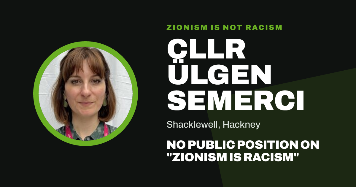 Share image: Cllr Ülgen Semerci, Shacklewell ward, Hackney