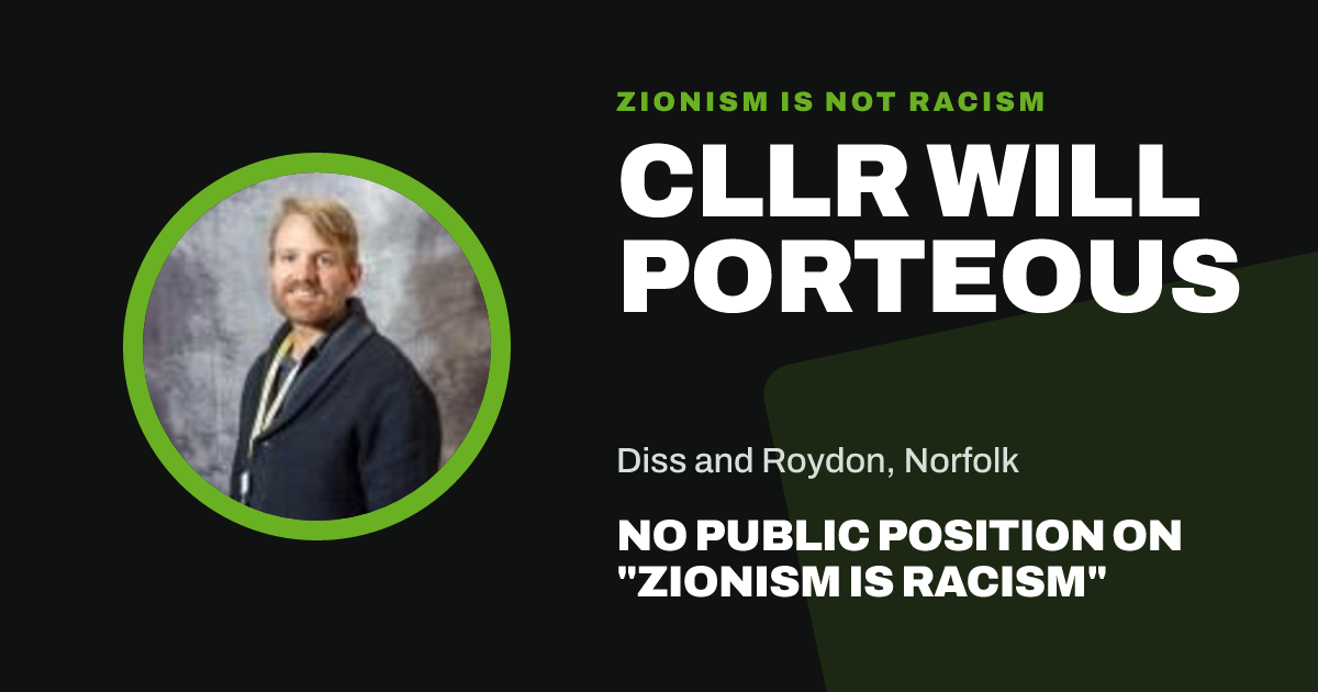 Share image: Cllr Will Porteous, Diss and Roydon ward, Norfolk