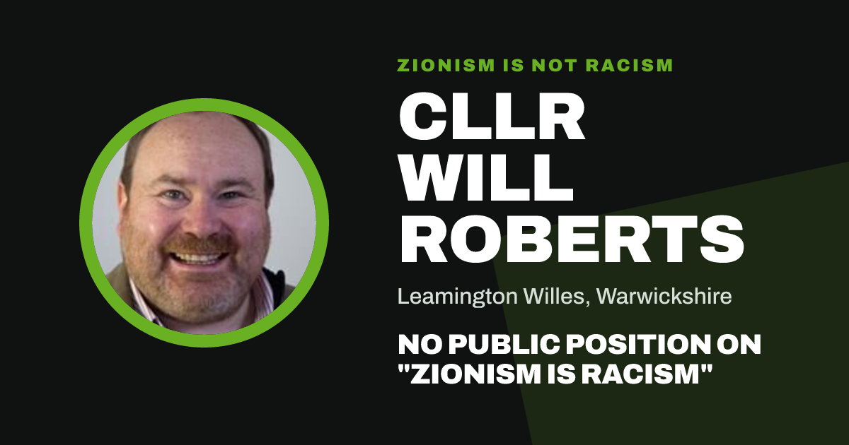 Share image: Cllr Will Roberts, Leamington Willes ward, Warwickshire