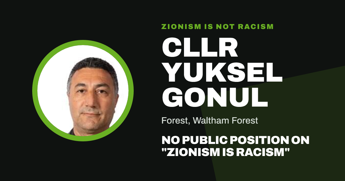 Share image: Cllr Yuksel Gonul, Forest ward, Waltham Forest