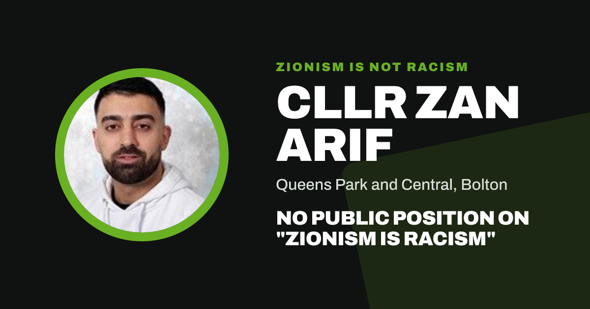 Share image: Cllr Zan Arif, Queens Park and Central ward, Bolton